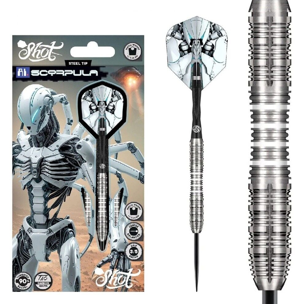 Shot AI Scorpula % 90 Tungsten Çelik Uçlu Dart Oku