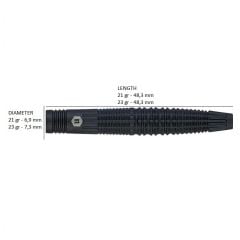 Unicorn Noir Style 2 % 90 Tungsten Çelik Uçlu Dart Oku