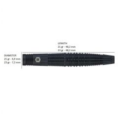 Unicorn Noir Style 2 % 90 Tungsten Çelik Uçlu Dart Oku