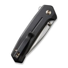 We Knife Culex Black Titanium Handle Silver Bead Blasted CPM 20CV Blade Çakı