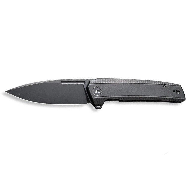 We Knife Speedster Black Titanium Handle Black Stonewashed CPM 20CV Blade Çakı