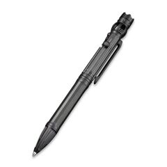 We Knife Baculus Black Titanium Pen With A Spinner Bearing On Top Taktik Kalem
