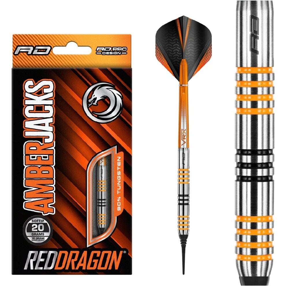 Red Dragon Amberjack 3 % 90 Tungsten Plastik Uçlu Dart Oku