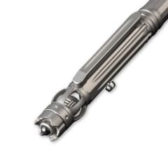 We Knife Baculus Plain Titanium Pen With A Spinner Bearing On Top Taktik Kalem