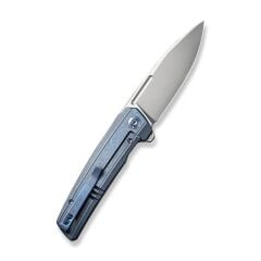 We Knife Speedster Blue Titanium Handle Black Stonewashed CPM 20CV Blade Çakı