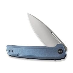 We Knife Speedster Blue Titanium Handle Black Stonewashed CPM 20CV Blade Çakı