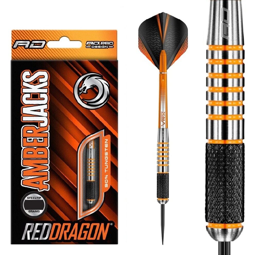 Red Dragon Amberjack 9 % 90 Tungsten Çelik Uçlu Dart Oku