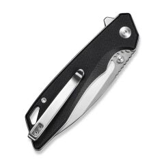Sencut Stratex Black G10 Handle Satin Finished 9Cr18MoV Blade Çakı