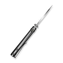 Sencut Stratex Black G10 Handle Satin Finished 9Cr18MoV Blade Çakı