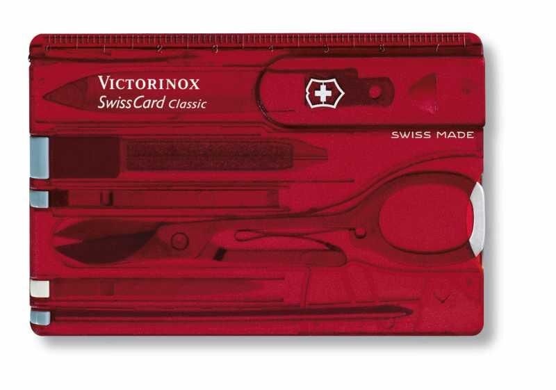 Victorinox 0.7100.T Swiss Card Classic Ruby