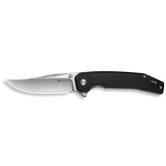 Sencut Vornix Black Canvas Micarta Handle Satin Finished 9Cr18MoV Blade Çakı