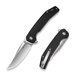 Sencut Vornix Black Canvas Micarta Handle Satin Finished 9Cr18MoV Blade Çakı