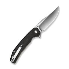 Sencut Vornix Black Canvas Micarta Handle Satin Finished 9Cr18MoV Blade Çakı