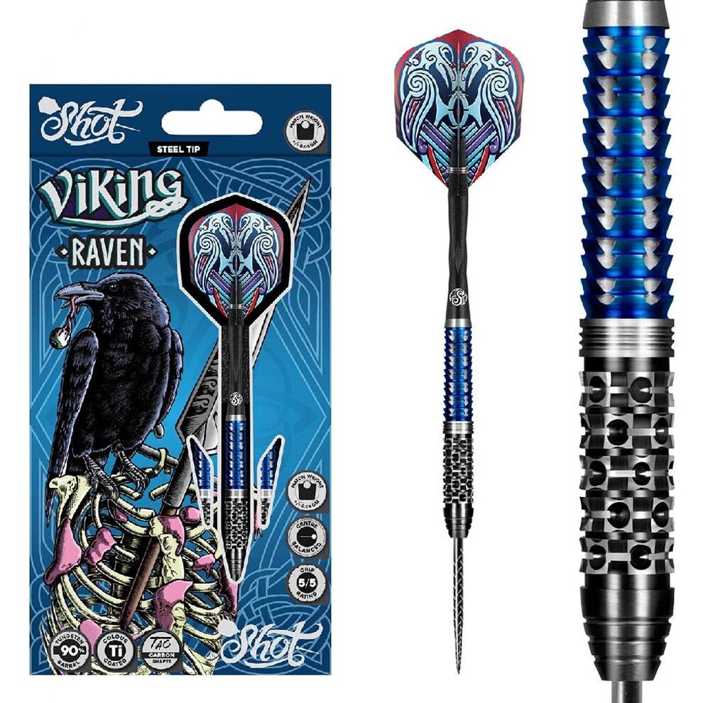 Shot Viking Raven % 90 Tungsten Çelik Uçlu Dart Oku