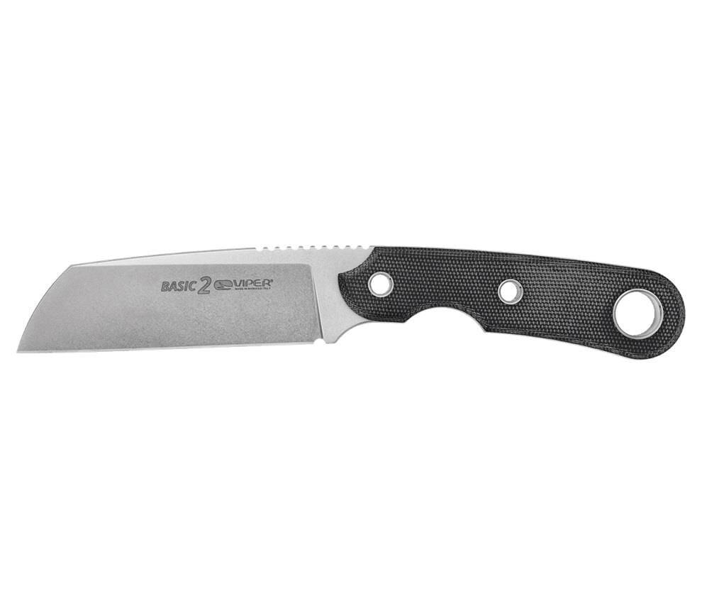 Viper Basic 2 CB-D D2 Black Canvas Micarta Bıçak