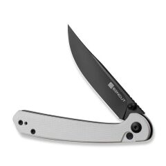 Sencut Skelfin White G10 Handle Black 9Cr18MoV Blade Çakı