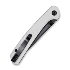 Sencut Skelfin White G10 Handle Black 9Cr18MoV Blade Çakı