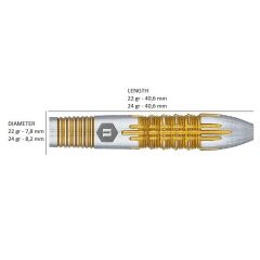 Unicorn Pro-Tech Style 1 % 90 Tungsten Çelik Uçlu Dart Oku