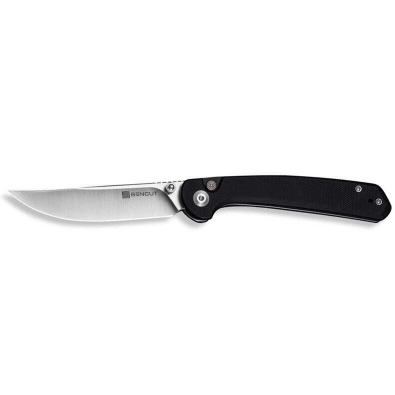 Sencut Skelfin Black G10 Handle Satin Finished 9Cr18MoV Blade Çakı