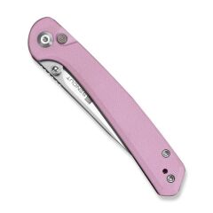 Sencut Skelfin Powder Pink G10 Handle Satin Finished 9Cr18MoV Blade Çakı