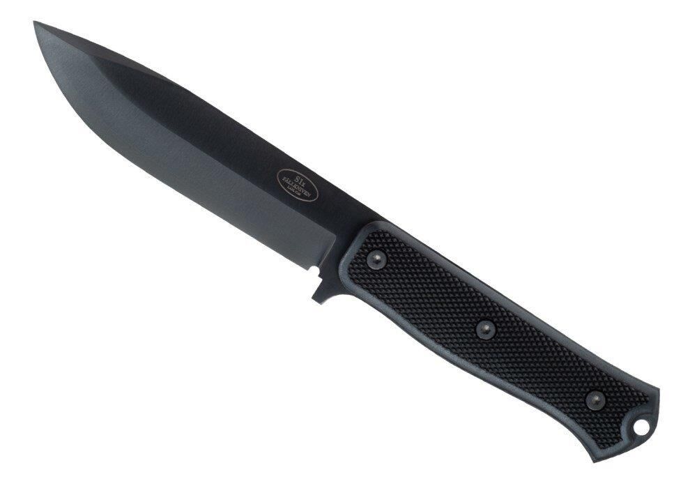 Fallkniven S1xb Forest Knife, Model X, black blade ( Tungsten Carbide ) Zytel Kılıflı Bıçak