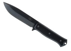 Fallkniven S1xb Forest Knife, Model X, black blade ( Tungsten Carbide ) Zytel Kılıflı Bıçak