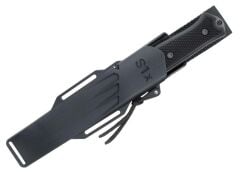 Fallkniven S1xb Forest Knife, Model X, black blade ( Tungsten Carbide ) Zytel Kılıflı Bıçak