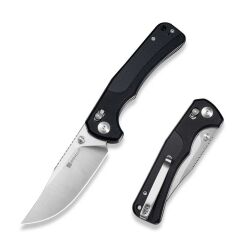 Sencut Slybolt Black G10 Handle Satin Finished 9Cr18MoV Blade Çakı