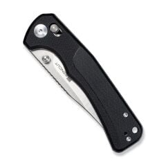 Sencut Slybolt Black G10 Handle Satin Finished 9Cr18MoV Blade Çakı