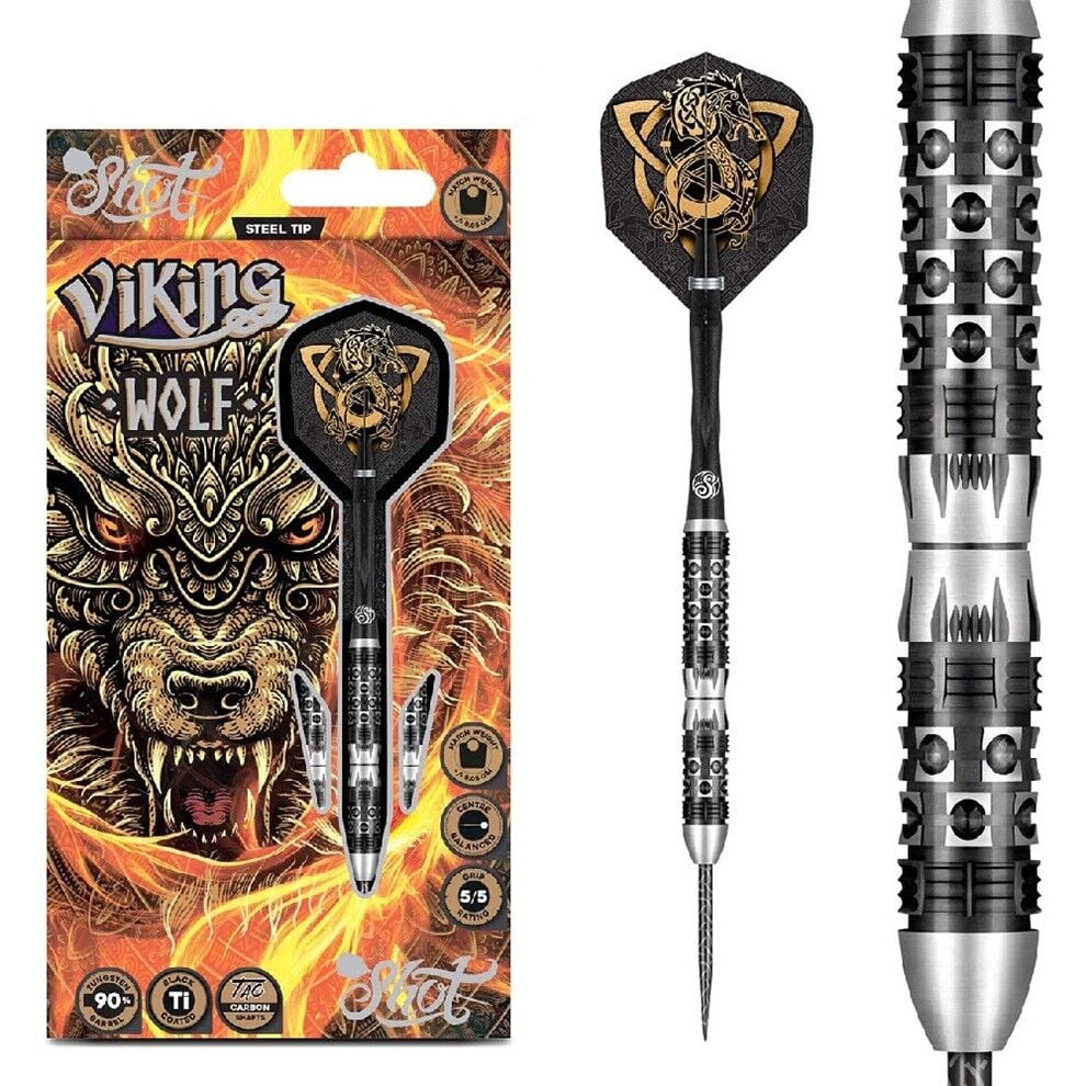 Shot Viking Wolf % 90 Tungsten Çelik Uçlu Dart Oku