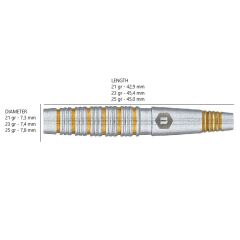 Unicorn Pro-Tech Style 2 % 90 Tungsten Çelik Uçlu Dart Oku
