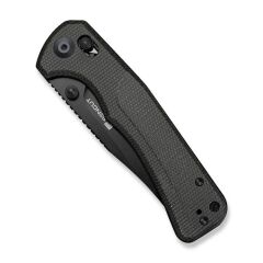 Sencut Slybolt Dark Green Canvas Micarta Handle Black 9Cr18MoV Blade Çakı