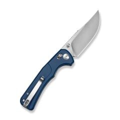 Sencut Slybolt Blue Canvas Micarta Handle Satin Finished 9Cr18MoV Blade Çakı