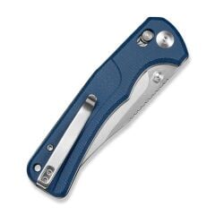 Sencut Slybolt Blue Canvas Micarta Handle Satin Finished 9Cr18MoV Blade Çakı