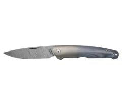 Viper Key Damascus Blue/Bronze 3D Titanium Çakı