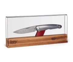 Viper Key Damascus Blue/Bronze 3D Titanium Çakı