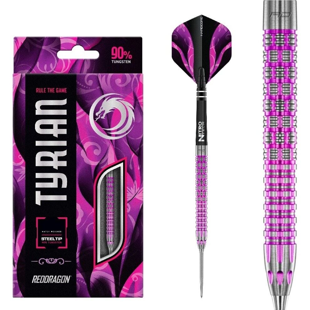 Red Dragon Tyrian % 90 Tungsten Çelik Uçlu Dart Oku