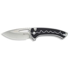 Sencut Squiggy White / Black G10 Handle Satin Finished 9Cr18MoV Blade Çakı