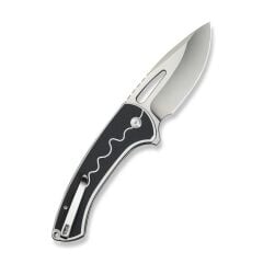 Sencut Squiggy White / Black G10 Handle Satin Finished 9Cr18MoV Blade Çakı