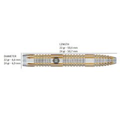 Unicorn Pro-Tech Style 4% 90 Tungsten Çelik Uçlu Dart Oku