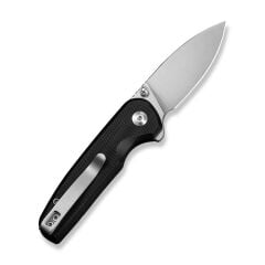 Civivi Mini Shakan Ripple Patterned Black Aluminum Handle Satin Finished Nitro-V Blade Çakı
