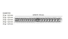 Harrows Pulse %90 Tungsten Dart Oku