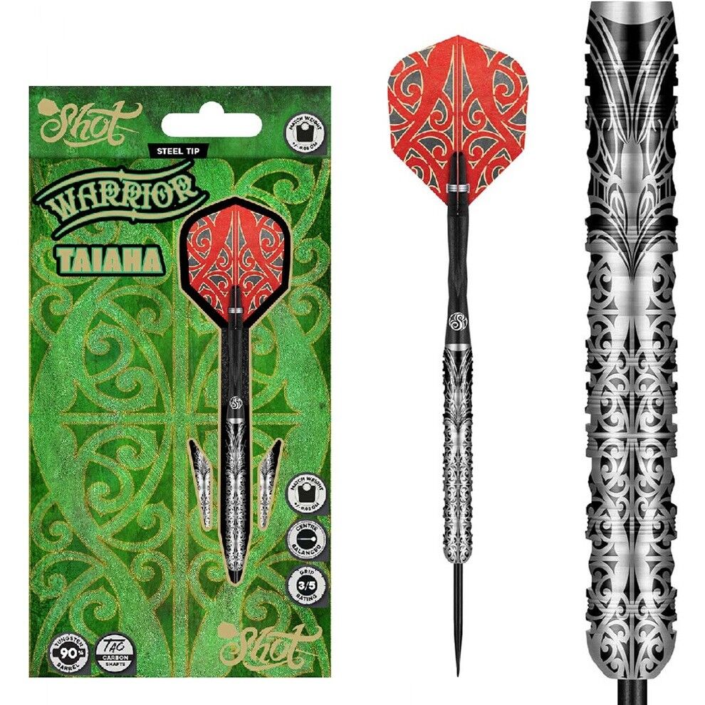 Shot Warrior Taiaha % 90 Tungsten Çelik Uçlu Dart Oku