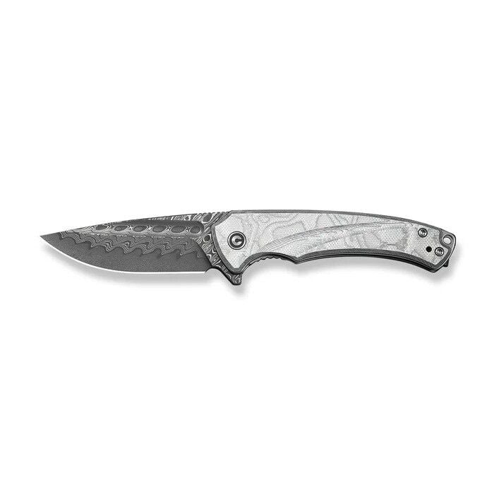 Civivi Voidflare G10 With Aluminum Handle Damascus Blade Çakı