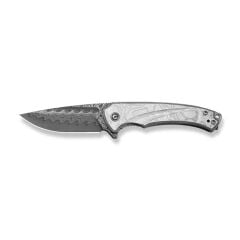 Civivi Voidflare G10 With Aluminum Handle Damascus Blade Çakı