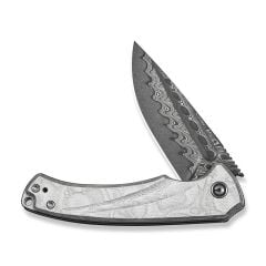 Civivi Voidflare G10 With Aluminum Handle Damascus Blade Çakı