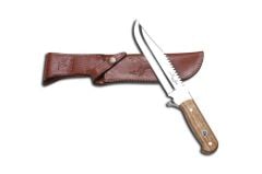Bora 403 ZB Büyük Bowie Testereli Zeytin Saplı Bıçak