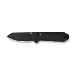 Civivi Yonder Black Burlap Micarta Handle Black Stonewashed 14C28N Blade Çakı