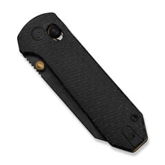Civivi Yonder Black Burlap Micarta Handle Black Stonewashed 14C28N Blade Çakı