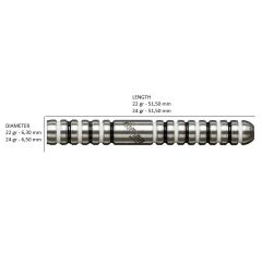 Unicorn Callan Rydz The Riot Phase 2 % 90 Tungsten Çelik Uçlu Dart Oku
